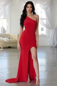 Розкішна вечірня червона сукня club london