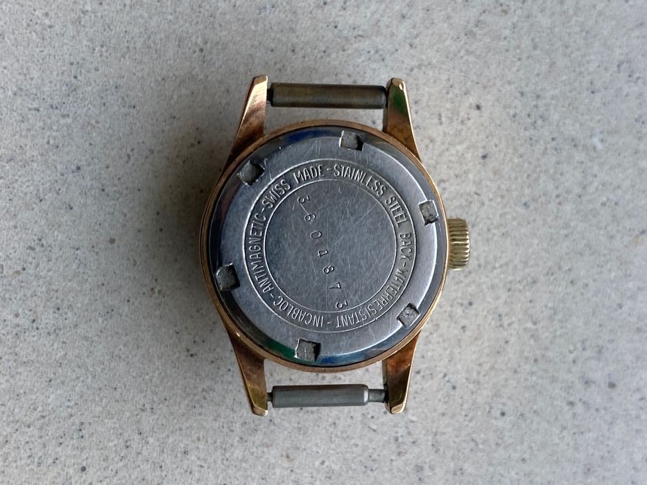 Zegarek damski Atlantic pozłacany