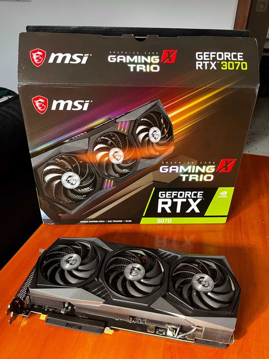 Karta Graficzna MSI RTX 3070 GAMING X TRIO LHR 8GB