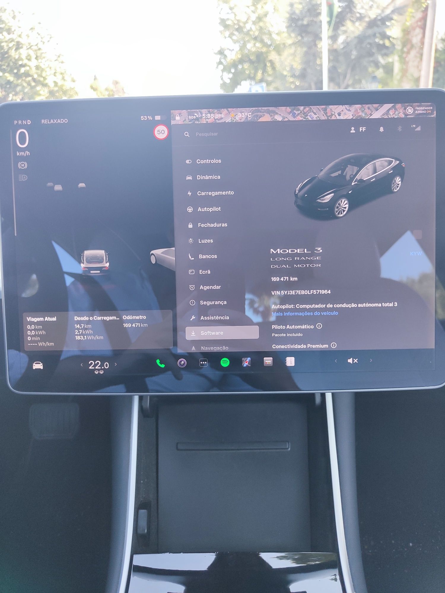 Tesla model 3 Long Range AWD SOH 86%