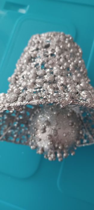 Decoração Natal estrela + sino brilhantes preço do pack