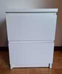 Mesa de cabeceira Ikea branca