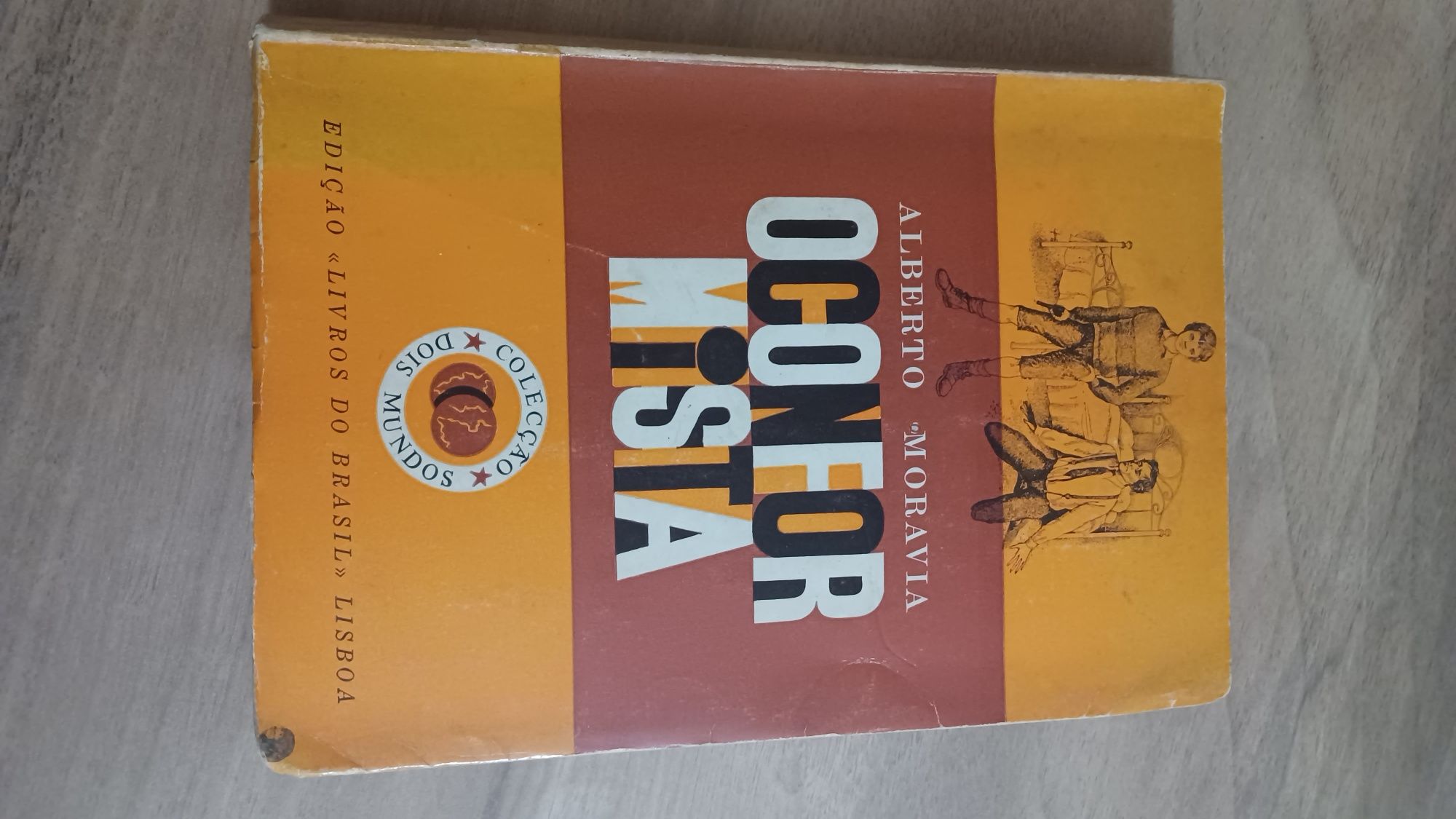 Livro "O Conformista" de Alberto Moravia