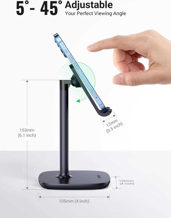Suporte Ajustável Secretária UGreen para Telemóvel/Tablet