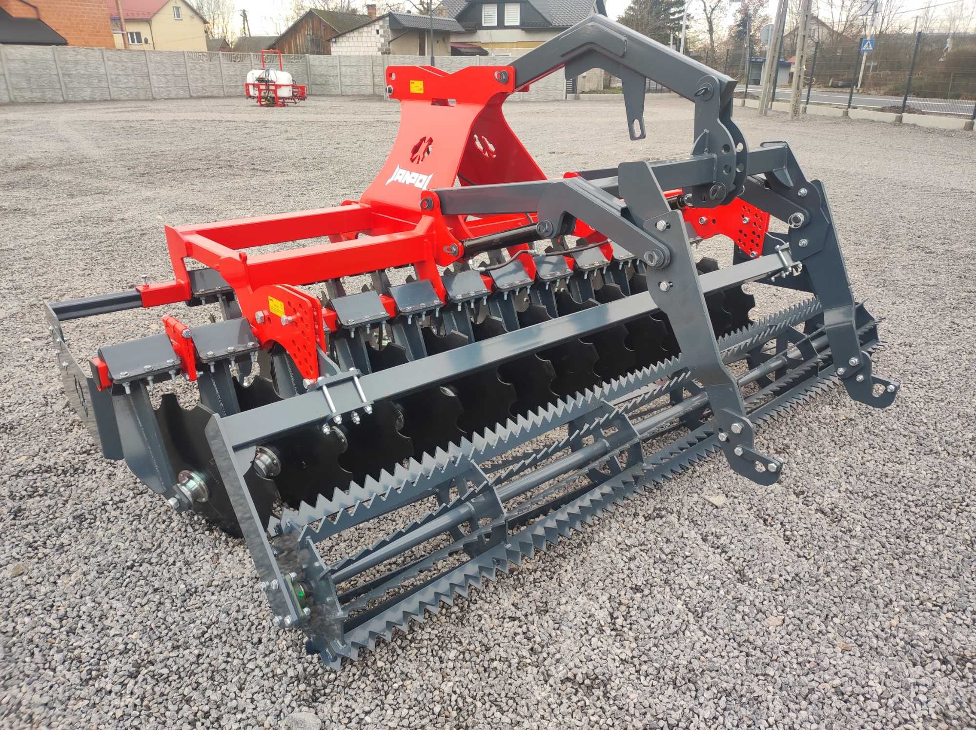 Agregat talerzowy 2,5/2,7/3 TALERZÓWKA z hydropakiem rura/struna lekka
