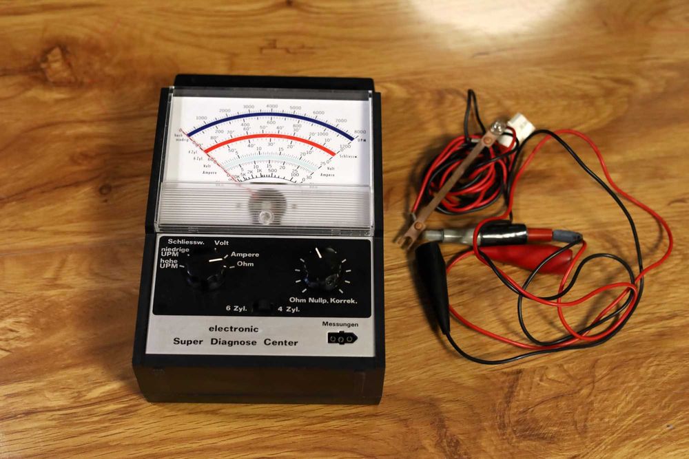 Electronic Super Diagnose Center раритетний німецьки тестер 197х років