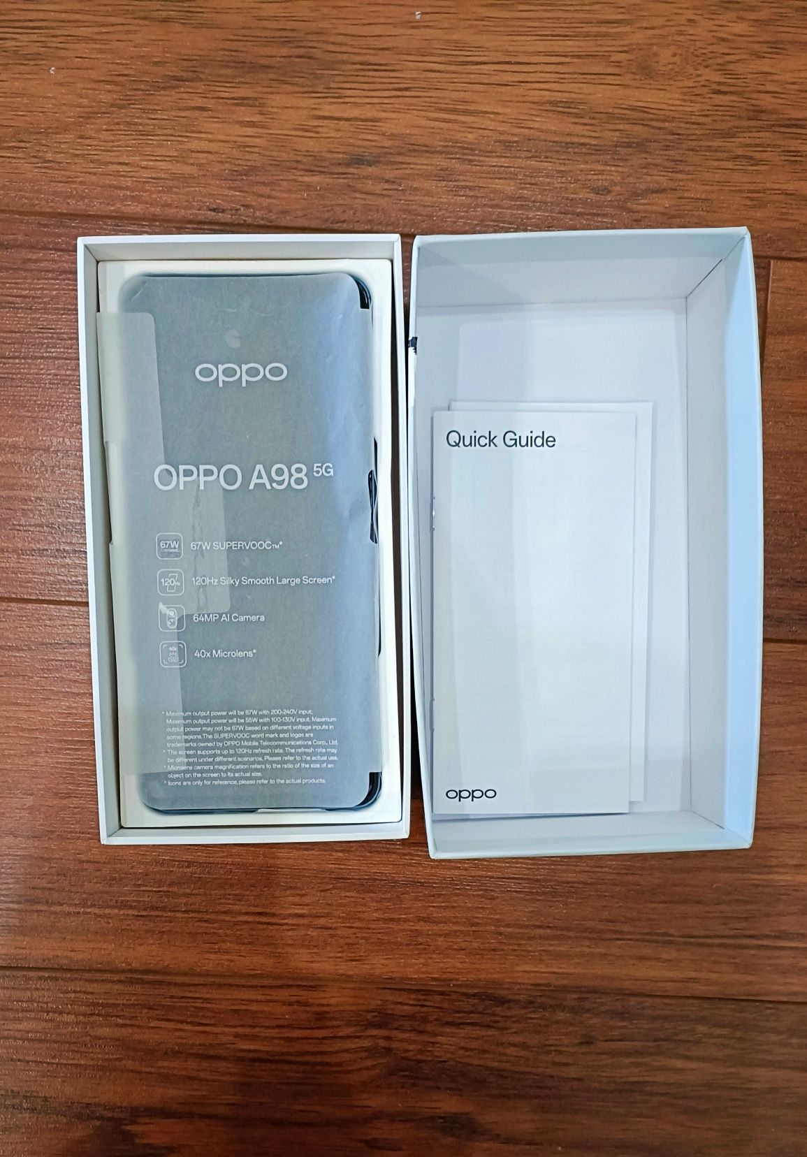 Vendo OPPO A98 5G azul