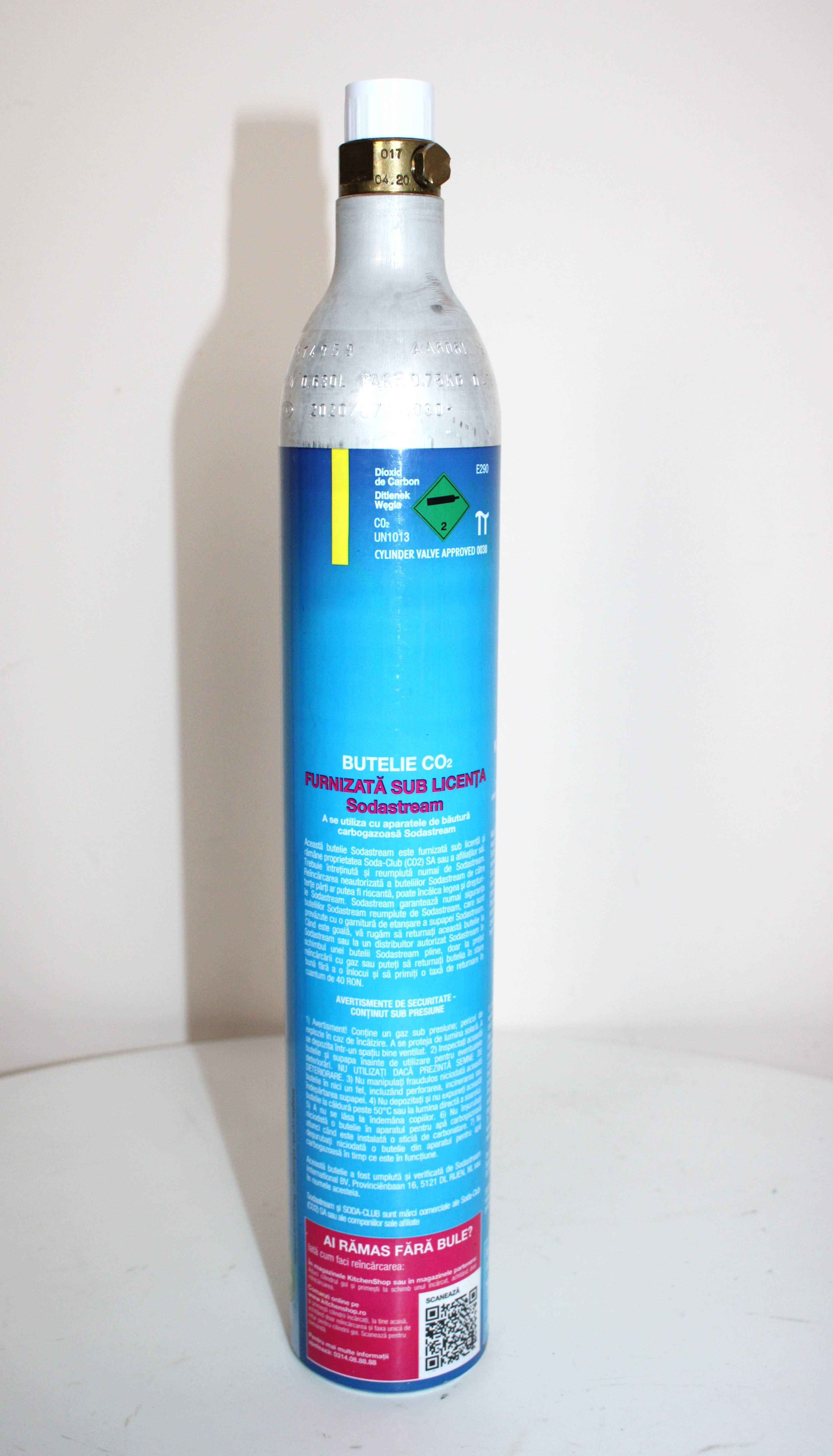 Nabój niebieski TWIST z gazem CO, Soda Stream