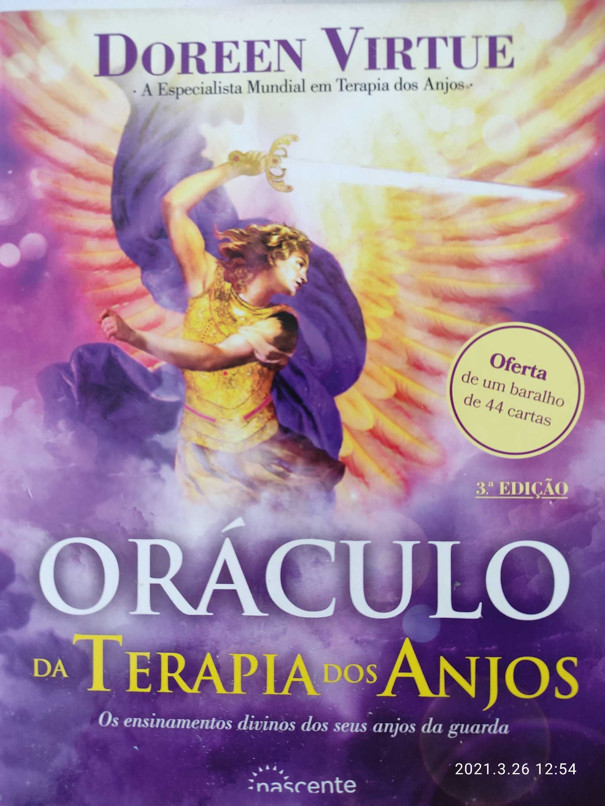 Livro Terapia dos Anjos Oráculo / Tarot