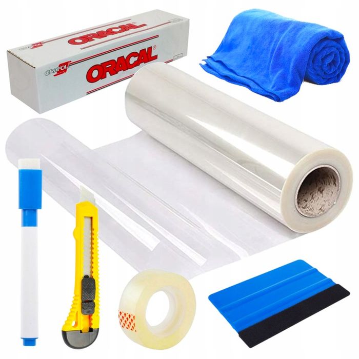 Folia Ochronna Drzwi Meble Przeciw Drapaniu 100x50