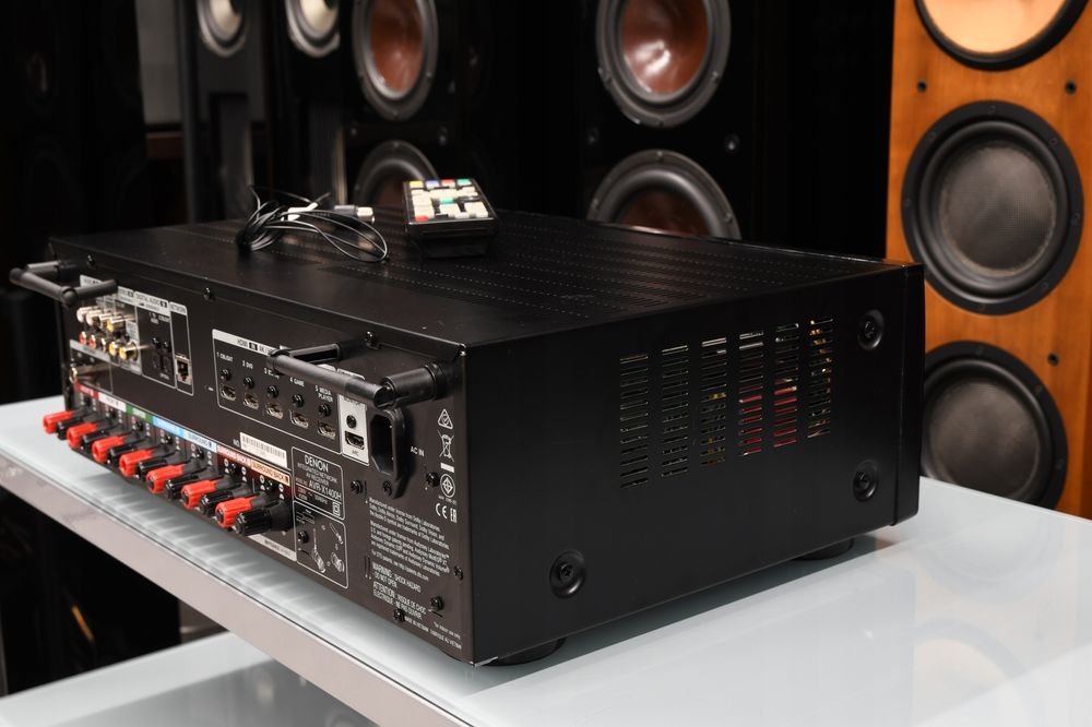 amplituner wzmacniacz do kina domowego stereo Denon AVR-X1400H Atmos