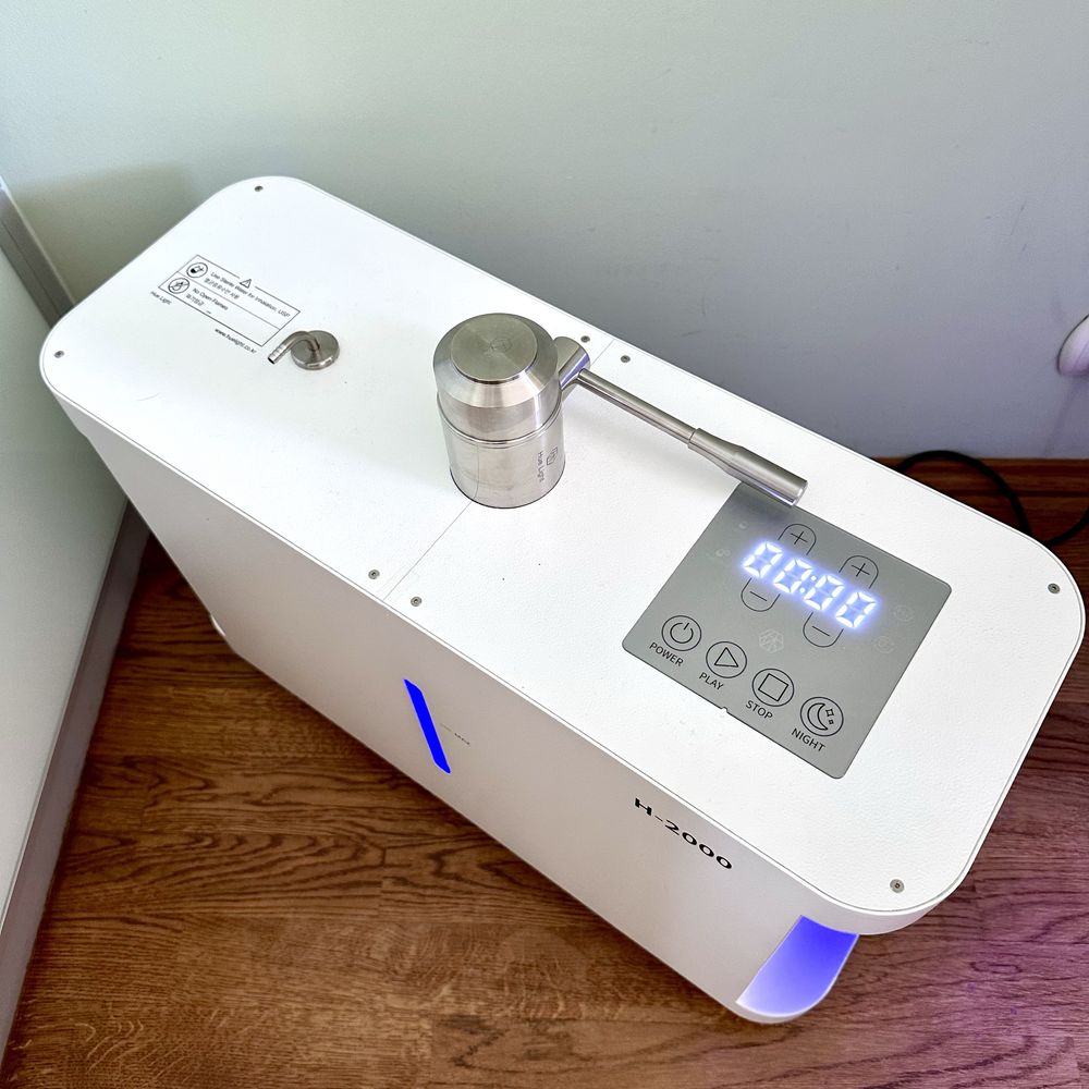 Inhalacja wodorem WYNAJEM Inhalator Generator Wodoru Molekularnego