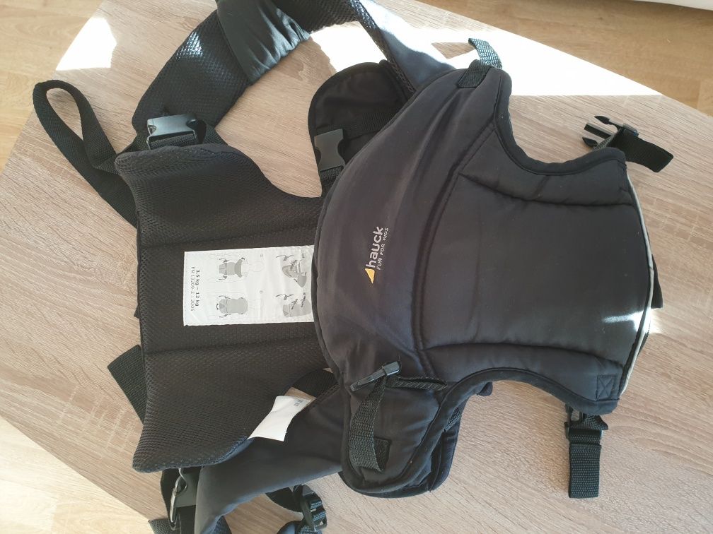 Nosidełko turystyczne dla dziecka 3-Way-Carrier black HAUCK