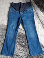 Jeansy ciążowe, bootcut
