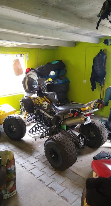 Quad CAN AM DS450 . 2011r zarejestrowany Możliwa zamianauszkodzony