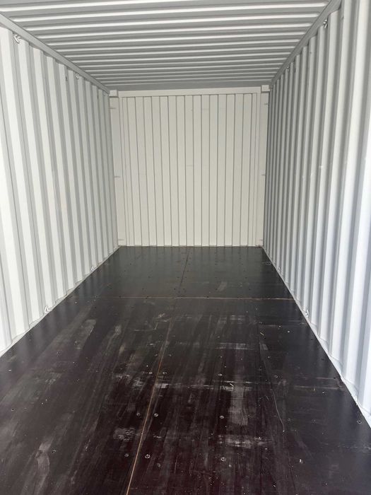 Kontener morski 20 DC OW nowy magazyn granat RAL 7016