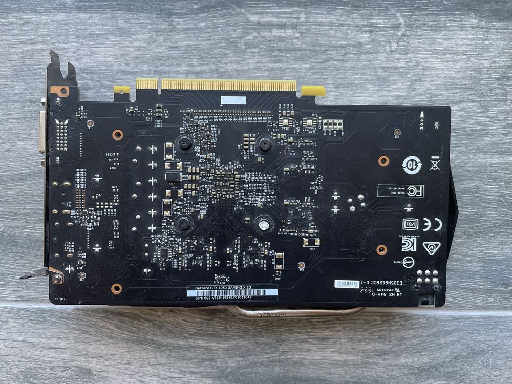 MSI GeForce GTX 1050 2GB