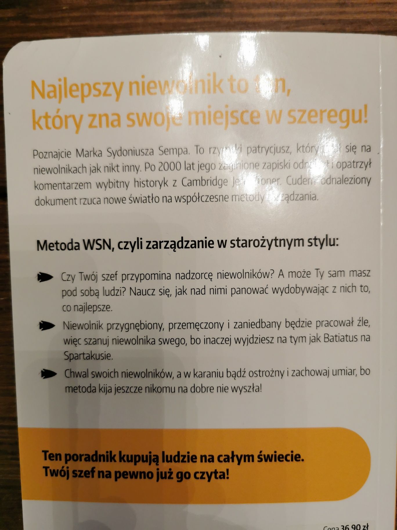 Wytresuj swoich niewolników - Marek Sydoniusz Semp