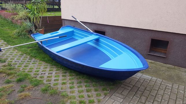 Tanio Nowa bardzo stabilna łódka łódź wiosłowa wędkarska...