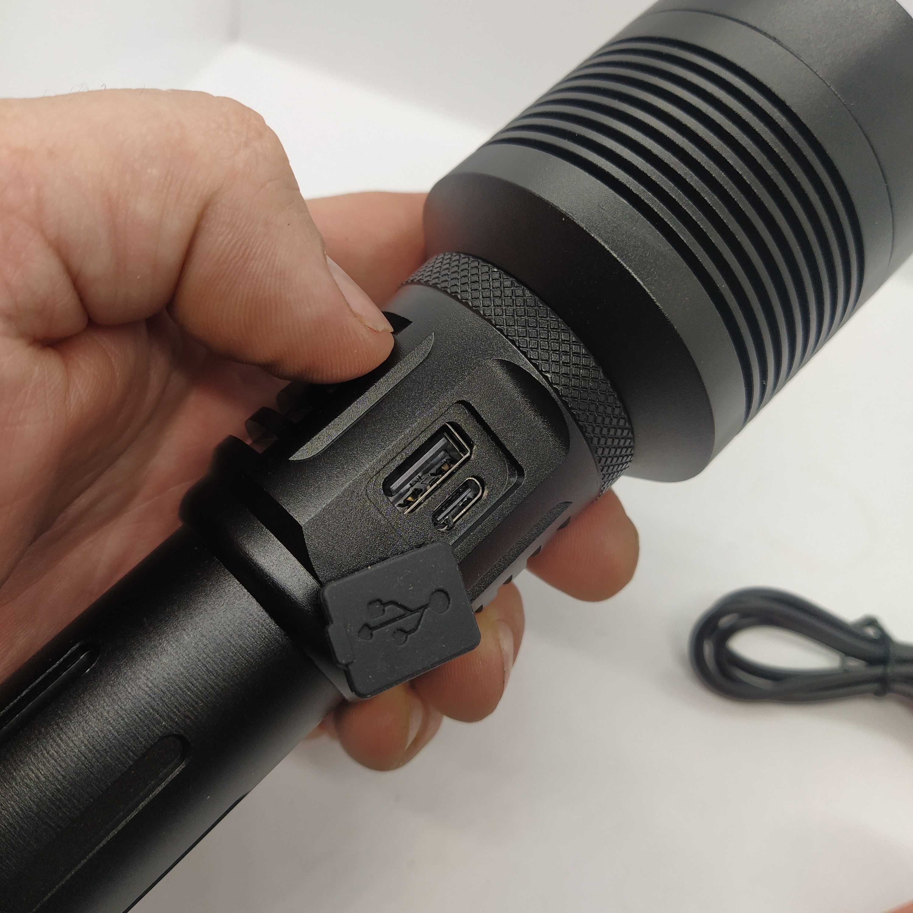 Диод P360 Самый мощный ручной тактический фонарь для охоты и рыбалки