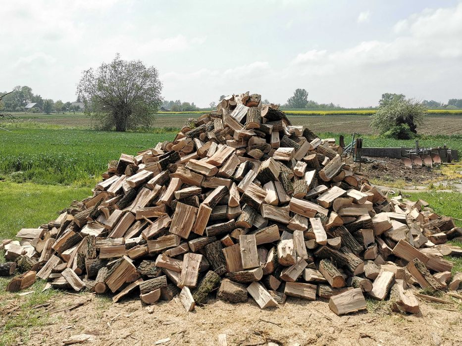 Drewno Opałowe Kominkowe Buk Grab Sezonowany Transport