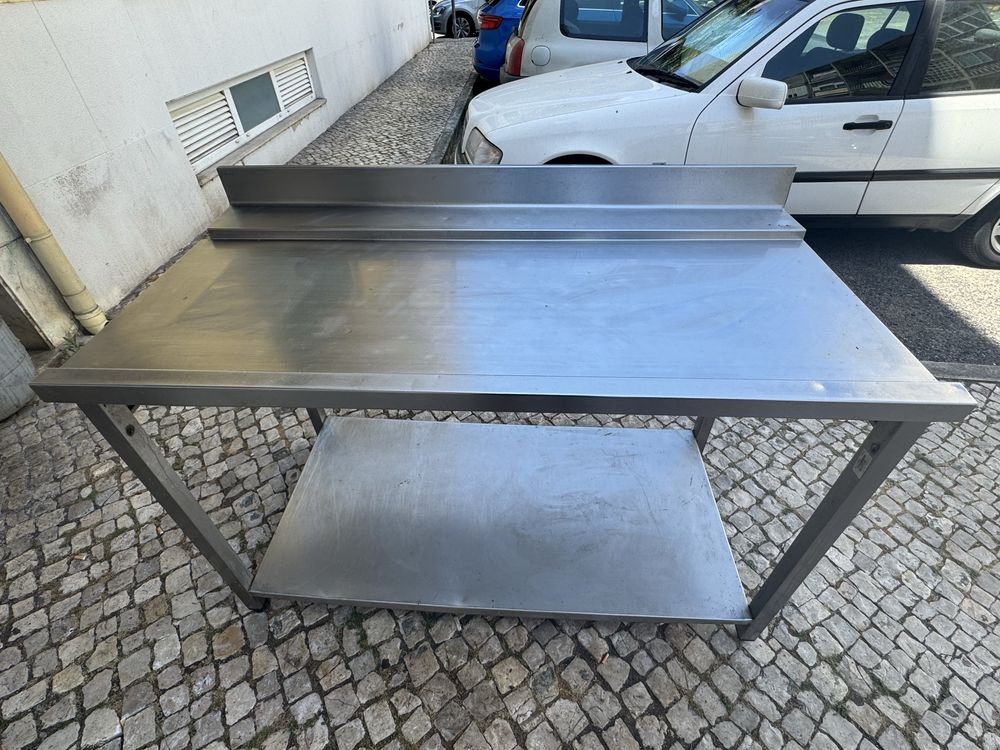 Bancada de inox Benfica