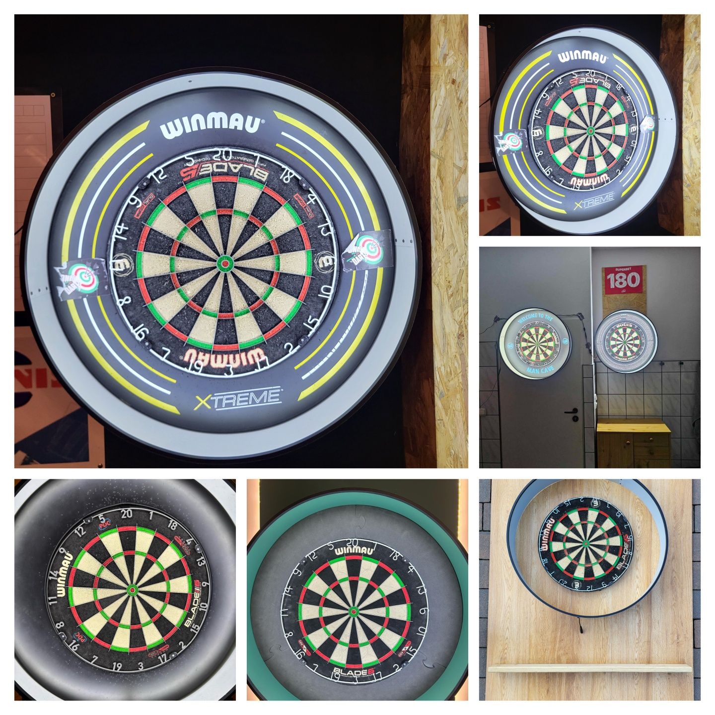 Oświetlenie tarczy dart
