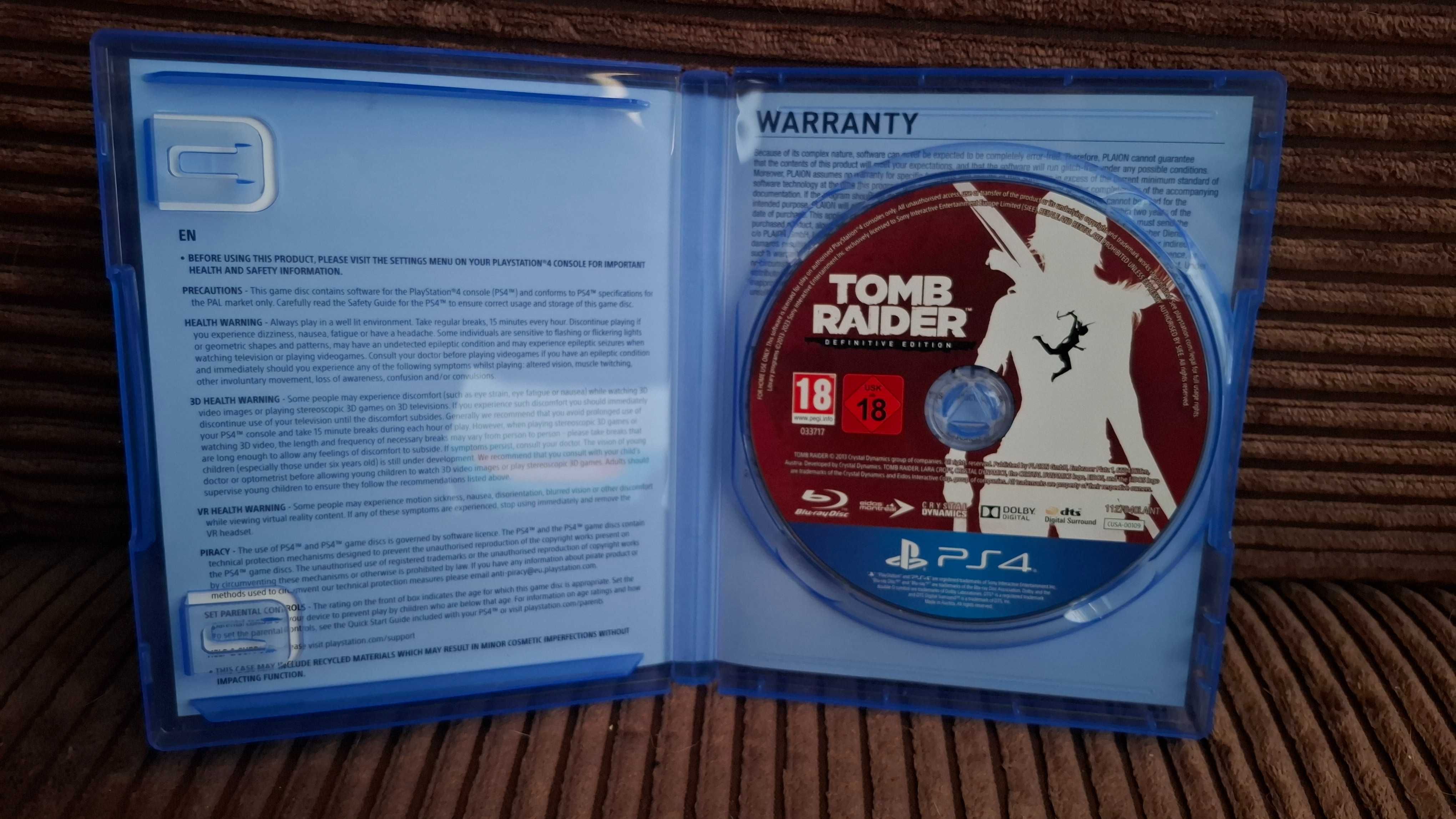 Tomb Raider Definitive Edition PS4 / PS5