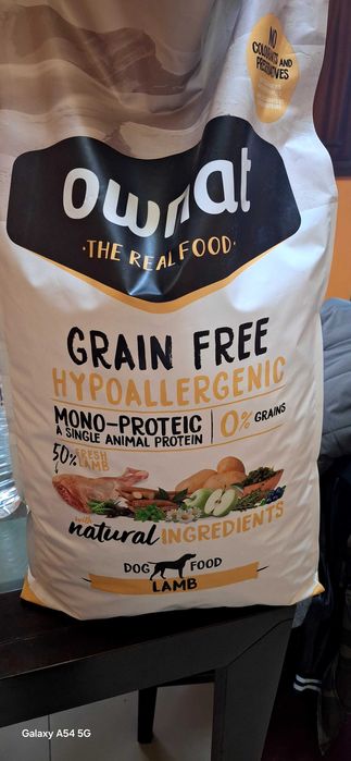 Ração onwat hiporalergenica lamb 12 kg