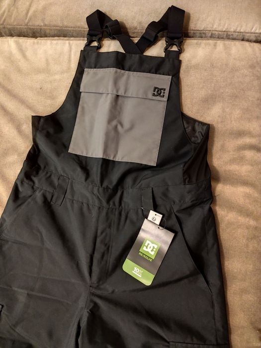 Calças Bibe Técnica para Neve - DC Docile Bibe Masculina