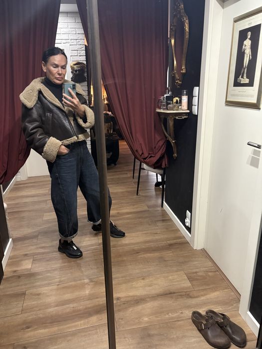 Pilotka ZARA czekoladowa