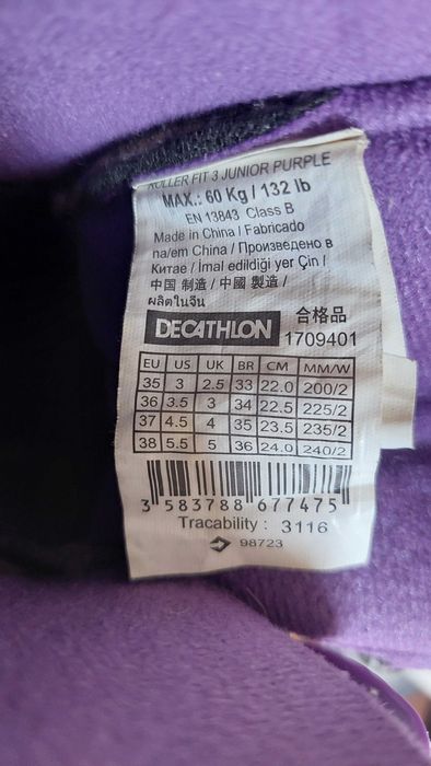 Patins em linha OXELO