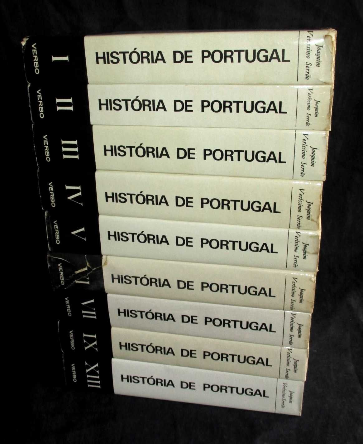 Livros História de Portugal Joaquim Veríssimo Serrão Verbo