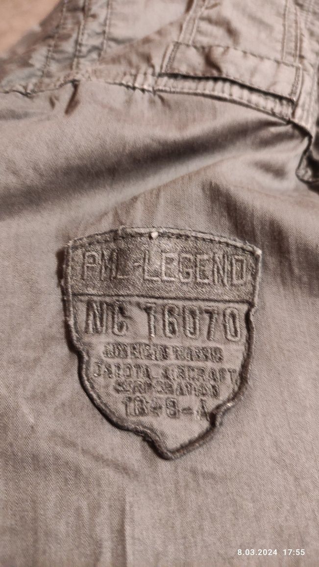 PME Legend XXXL szara  koszula męska