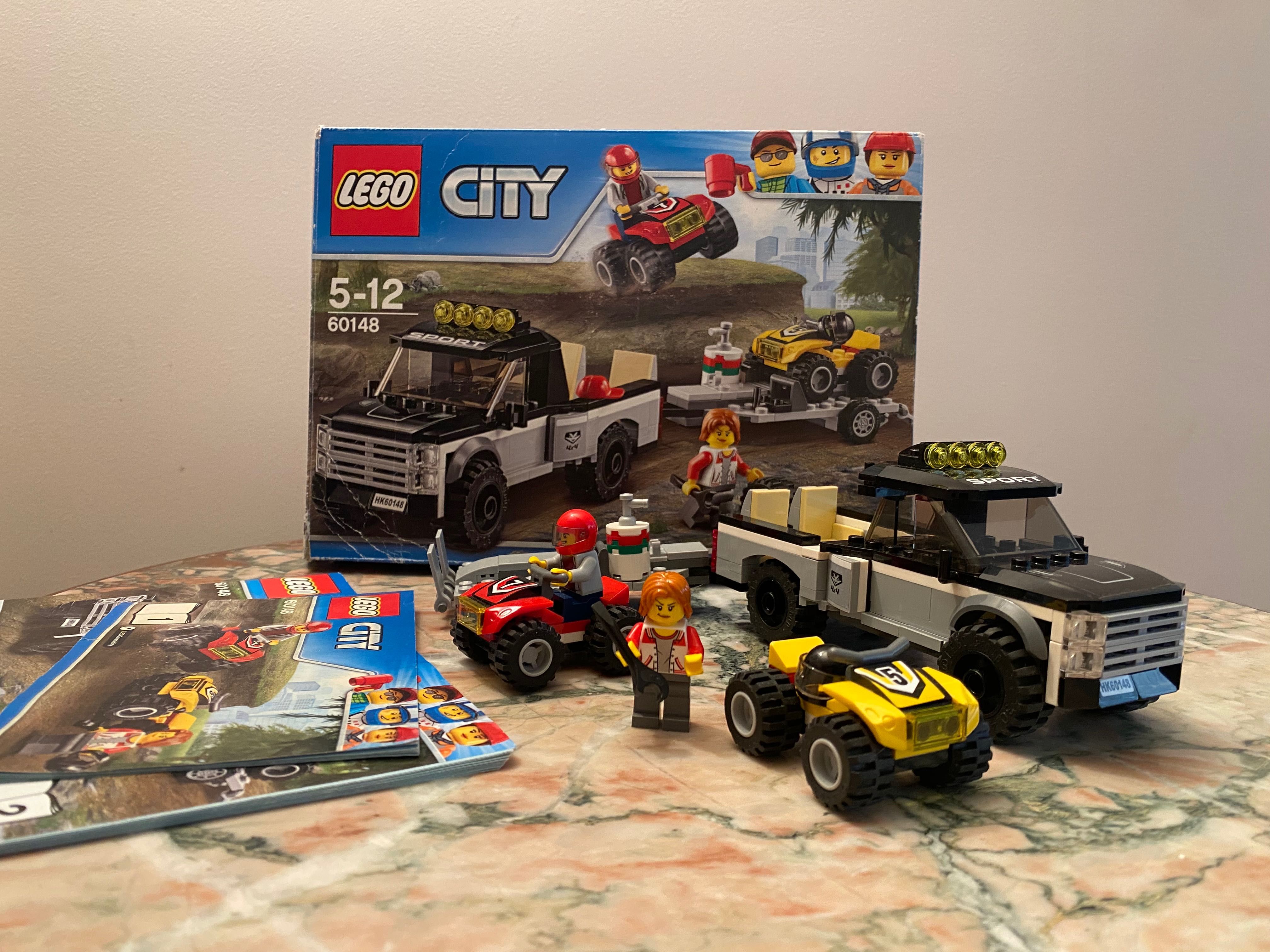 LEGO City 60148 Wyścigowy zespół quadowy