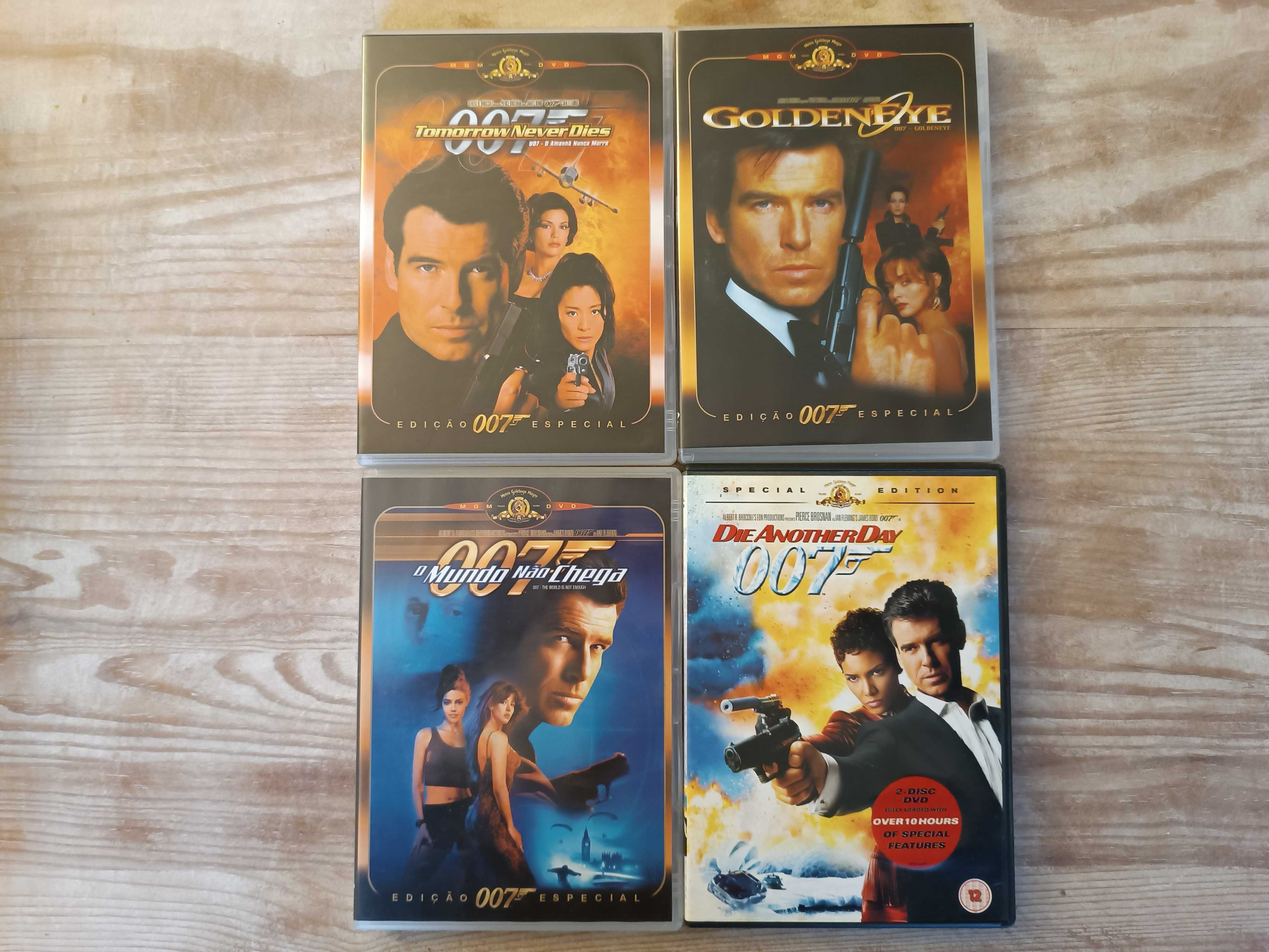 James Bond Coleção DVD e Livro