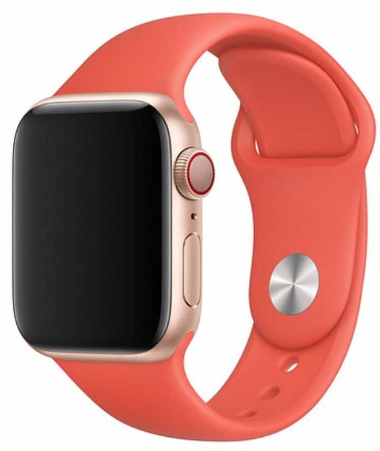 Pasek Devia do Apple Watch 1, 2, 3, 4, 5, 6, 7 rozmiar 42-44 mm pomara