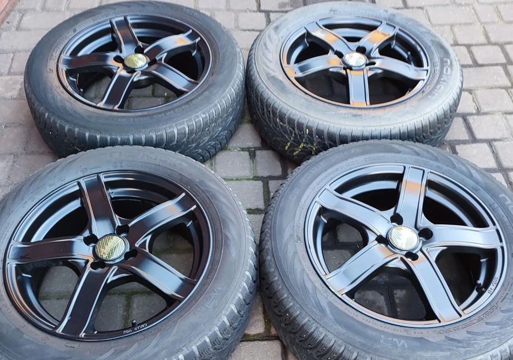 Felgi Aluminiowe Renault Captur Clio 16 Cali 4x100 6,5Jx16 Et39 Ø60,1mm Bdb