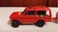 Majorette No 376 Range Rover + przyczepa