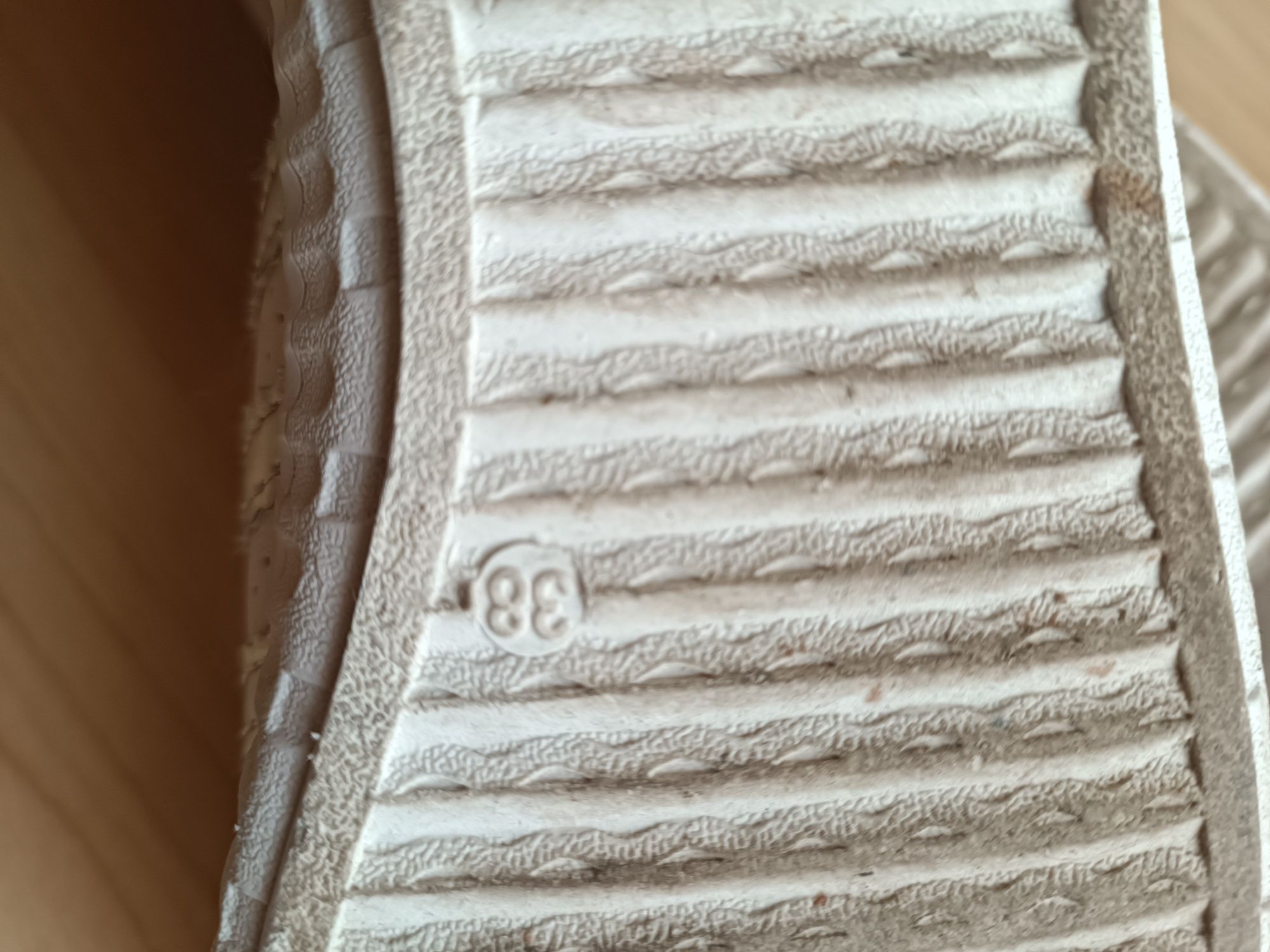 Buty sneakersy trampki białe rozm 38 damskie
