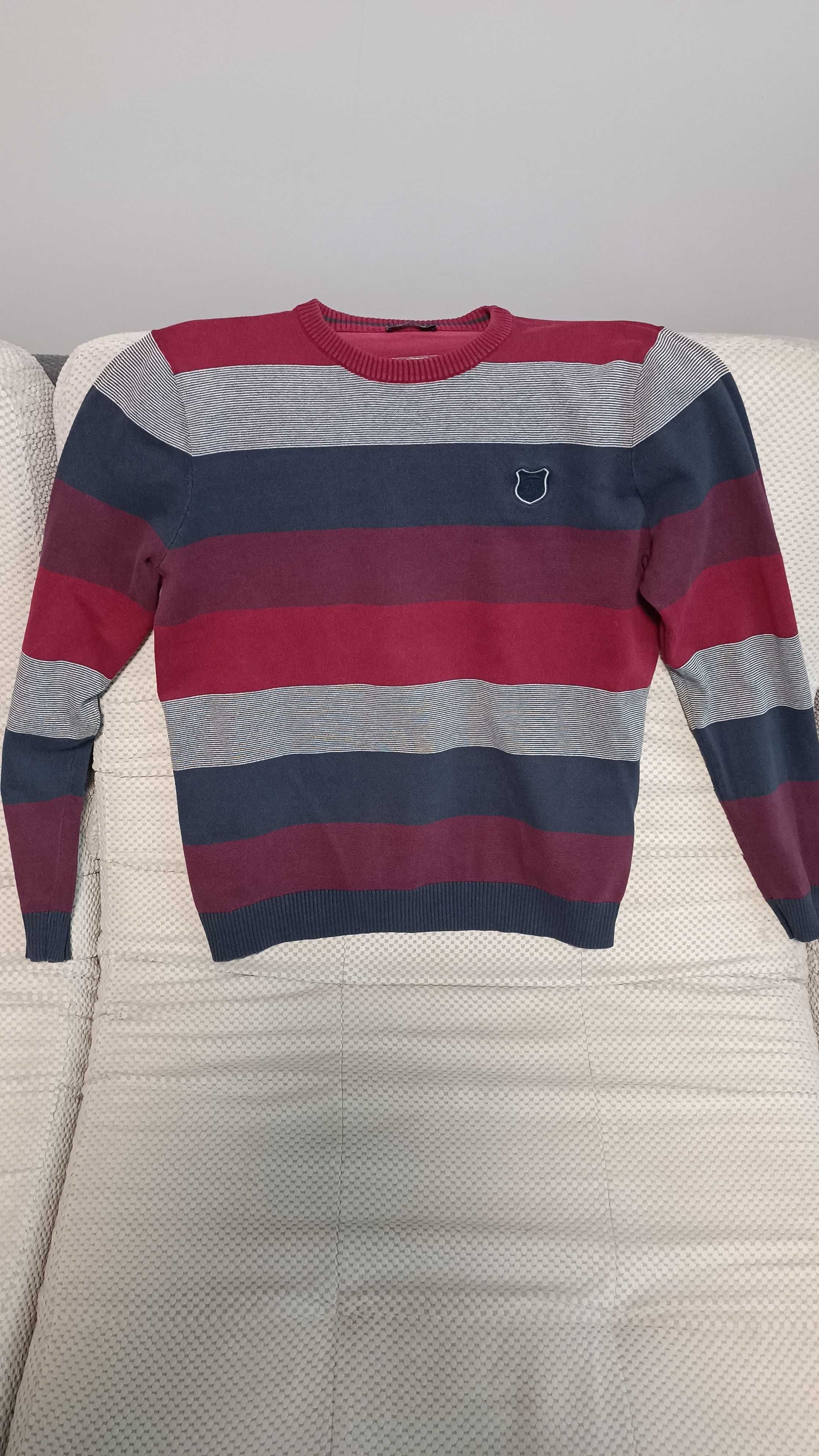 Стильный мужской свитер L разноцветный кофта джемпер батник LC Waikiki