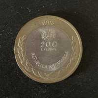 Numismática - moeda de 200$ comemorativos da Expo 98