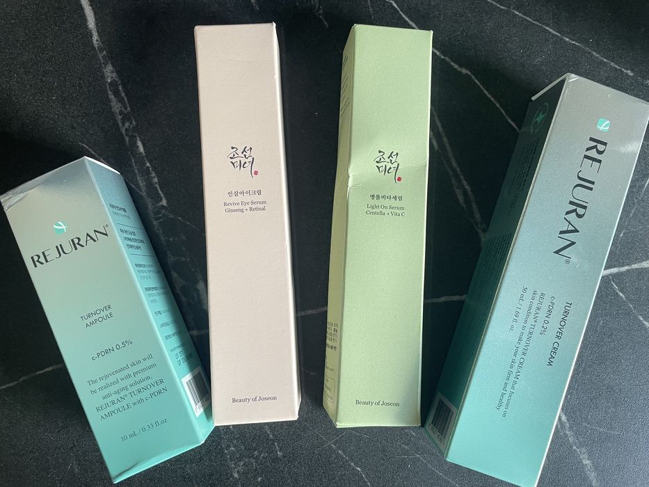 Крем, сыворотка Rejuran(10мл.) Beauty of Joseon (30мл.)