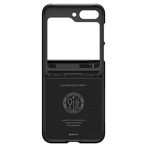 Etui Spigen Tough Armor Pro na Samsung Galaxy Z Flip 5 - czarne