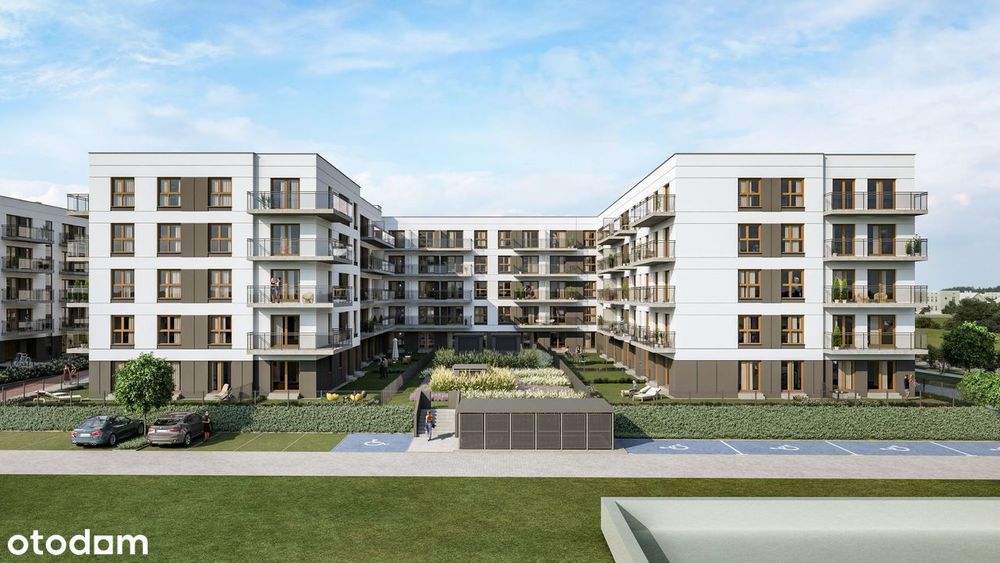 3-pokojowe mieszkanie 47m2 + balkon Bez Prowizji