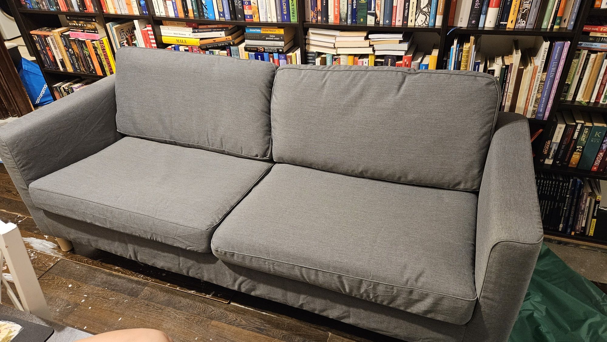 Sofa Ikea Parup szara 3 osobowa