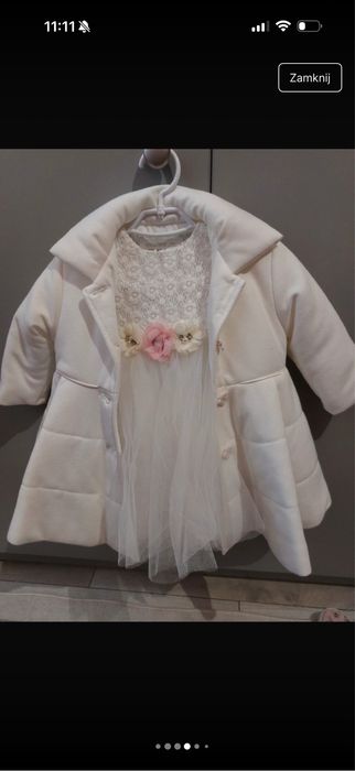 Zestaw ubran do chrztu