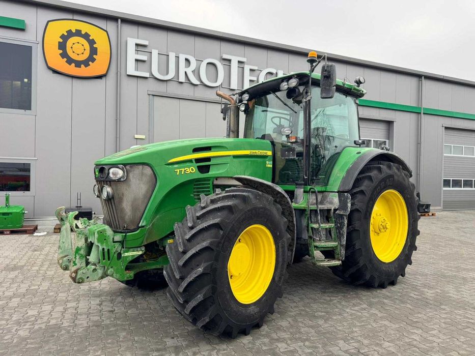 Ciągnik rolniczy John Deere 7730 rok produkcji 2009 AutoQuad TUZ