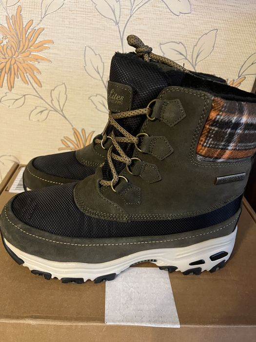 Зимові чоботи жіночі Skechers ботінки нові орігінал