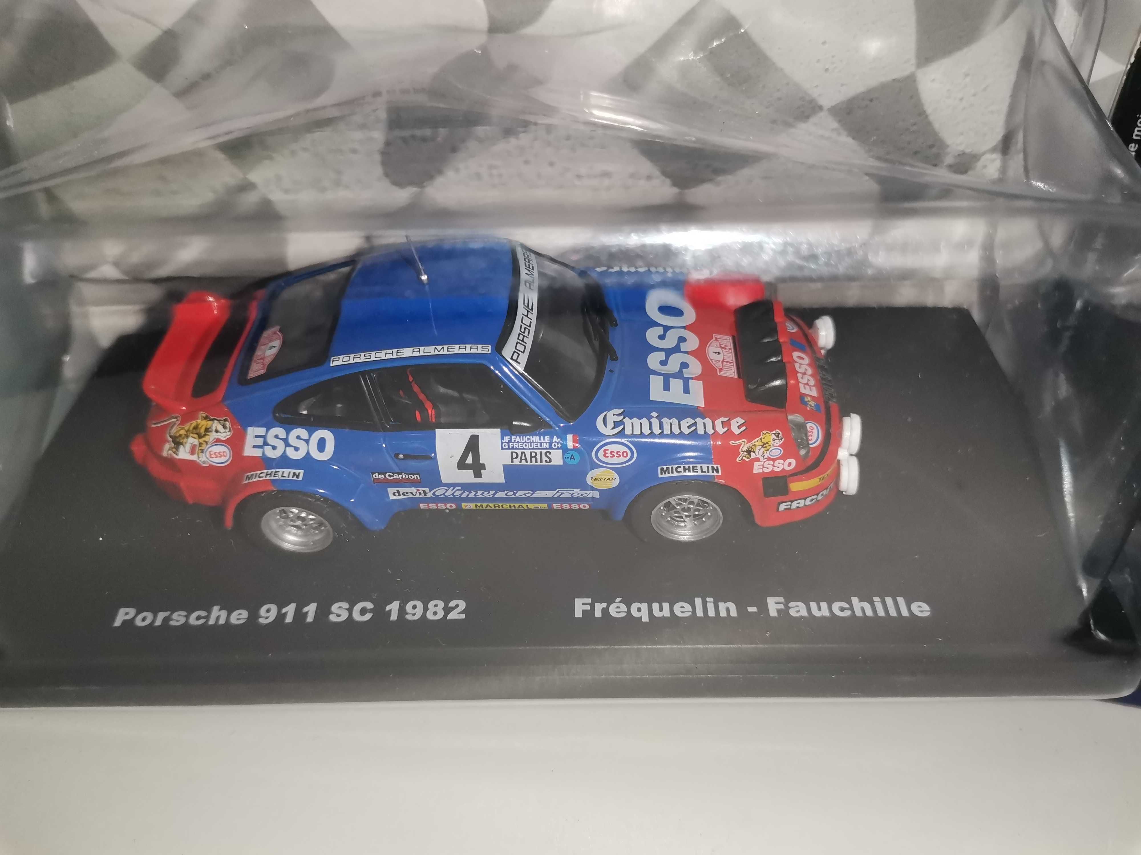 Peugeot 504 Break + Porche 911 SC  
Team ESSO Rally  1:43